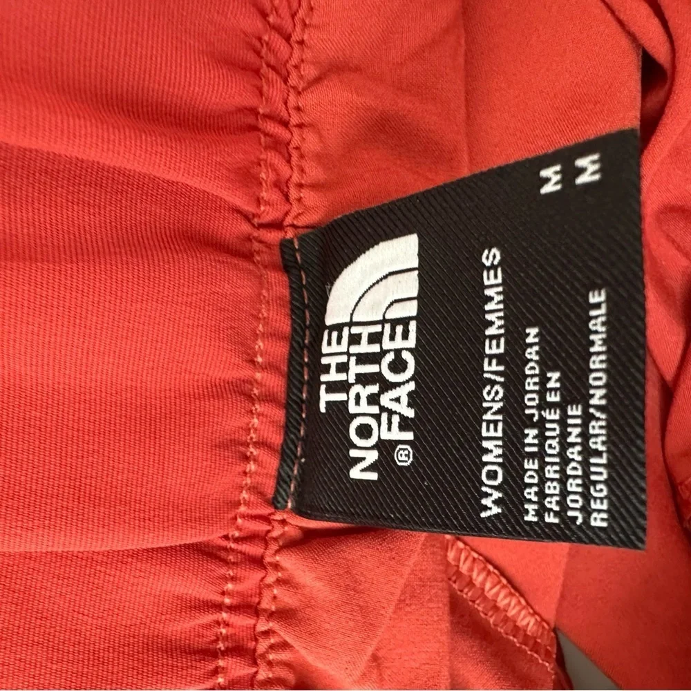 North Face Skort Womens Medium Red Skirt Shorts Hiking Elastic Waist
